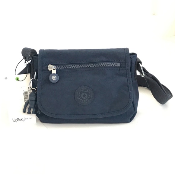 KIPLING Sabian Crossbody Mini Bag Blue Nylon Lightweight Shoulder Bag NWT - Picture 15 of 15